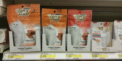 Target: Purina Fancy Feast Duo Cat Treats Only 54¢ (Regularly $1.92)