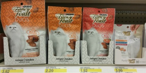 New $1/1 Fancy Feast Cat Treat Coupon = Only 92¢ at Target