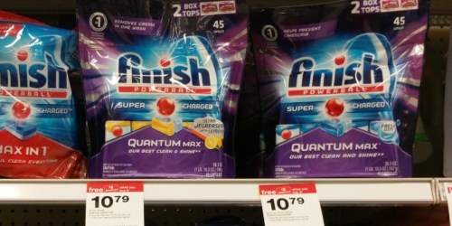 Target: Finish Quantum Max Powerball Detergent 45-Count Only $6.75 Each