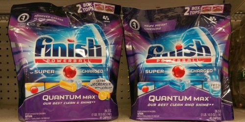 New Finish Dishwasher Detergent & Jet Dry Rinse Aid Coupons = Nice Deals at Target