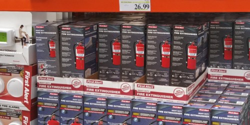 Costco: First Alert Heavy Duty Rechargeable Fire Extinguisher ONLY $26.99