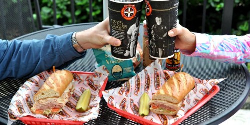 Sign Up For Firehouse Subs Rewards = FREE Small Sub w/ ANY Purchase