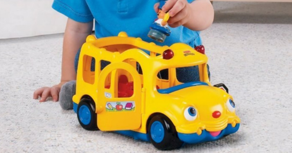 little people lil movers school bus