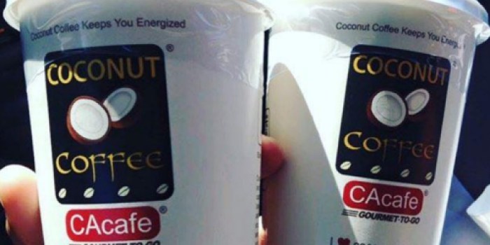 FREE CAcafe Coconut Coffee & Tea Samples