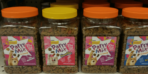 Target: HUGE Container of Friskies Party Mix Cat Treats Only $3.99 (Regularly $7.49)