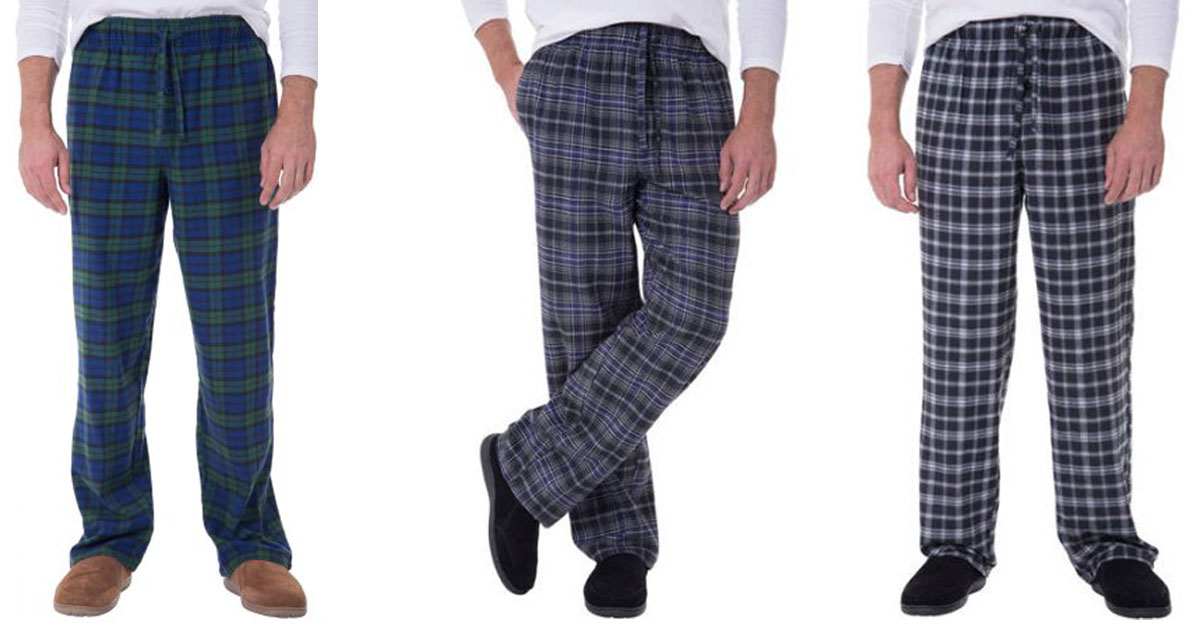 Walmart.com: Fruit of the Loom Men's Flannel Sleep Pants Only $7