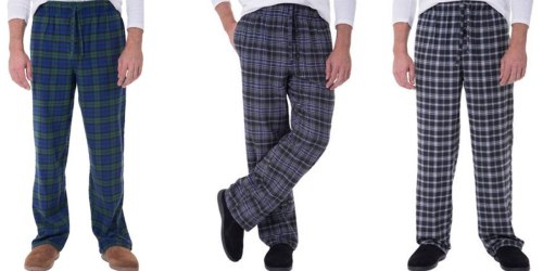 Walmart.com: Fruit of the Loom Men’s Flannel Sleep Pants Only $7