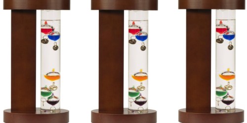 Walmart: Galileo Thermometer w/ Wood Stand ONLY $4.88