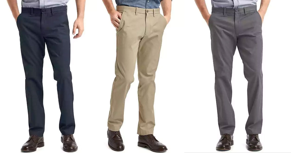 GAP: 40% Off Entire Purchase Including Clearance = Men's Khakis Only ...