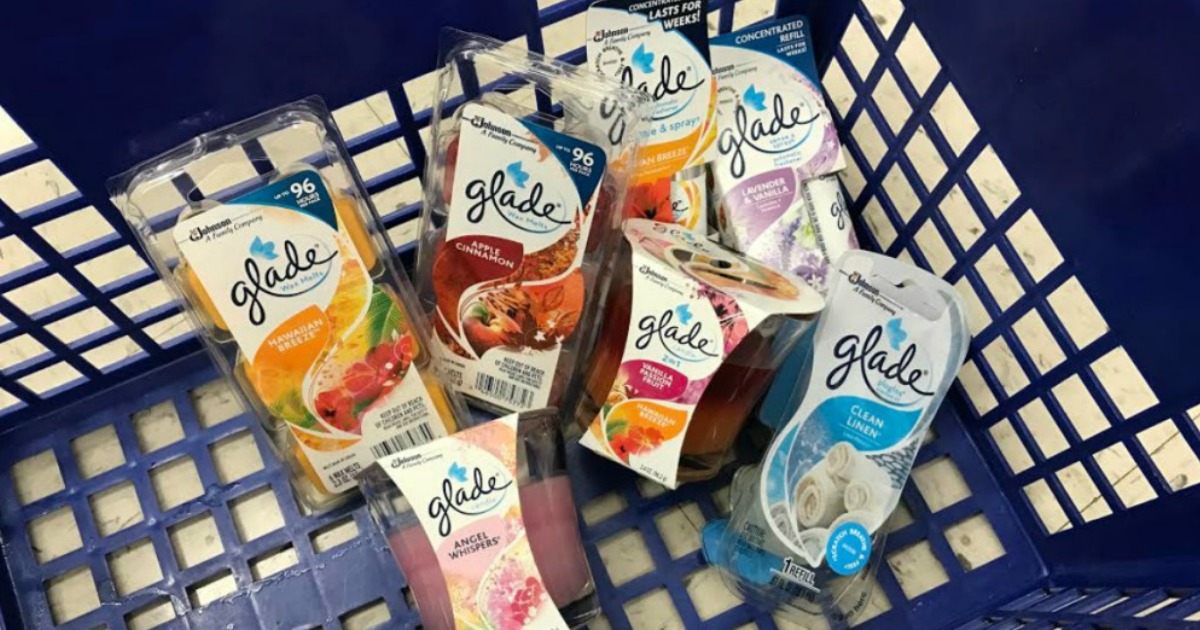 2 New Glade Coupons = 1.50 Air Freshener Products at Walgreens