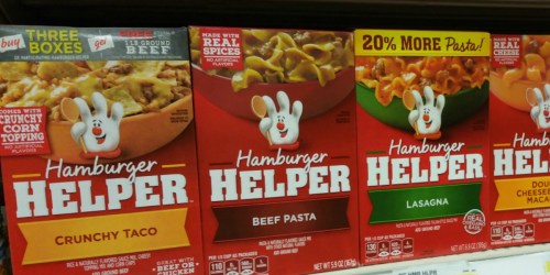 Score FREE Pound of Ground Beef ($9.25 Value) – Just Buy 3 Boxes of Hamburger Helper