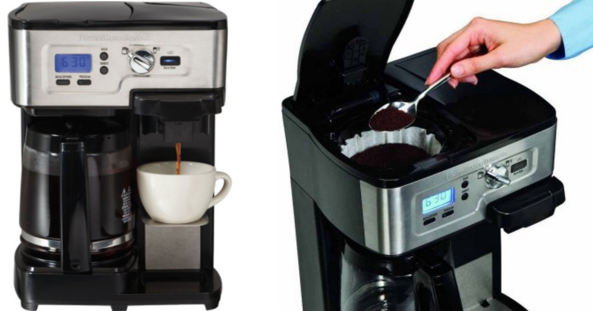 Restored Hamilton Beach FlexBrew Single-Serve Coffee Maker 