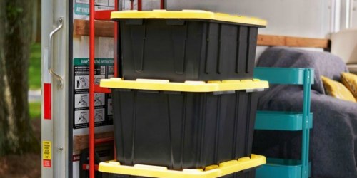 HDX 27 Gallon Storage Tote Only $6.97 at Home Depot (In-Store and Online)