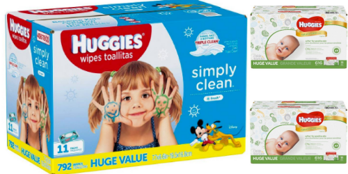 Target: Huggies Baby Wipes Only $10.74 Per HUGE Box After Gift Card (Just 1.3¢ Per Wipe)