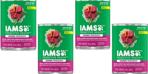 Amazon: IAMS Proactive Health Wet Dog Food Cans 12-Pack Only $5.91 Shipped (Just 49¢ Each!)