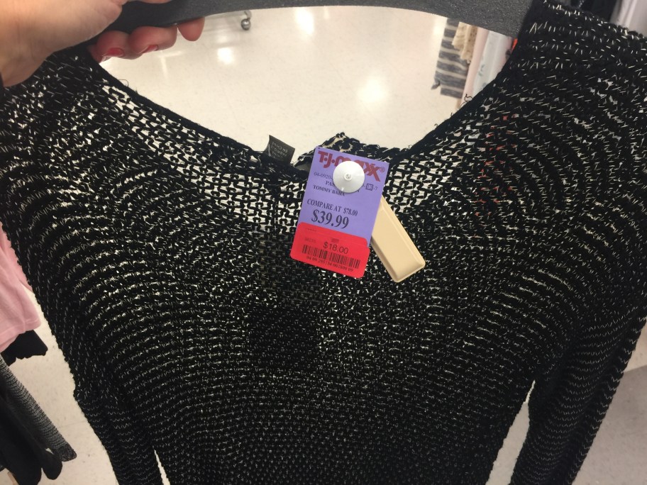 A designer piece from the TJ Maxx runway stores and collection