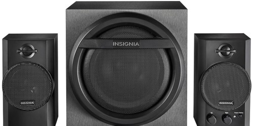 Best Buy: Insignia 3-Piece Bluetooth Speaker System Only $19.99 (Regularly $49.99)