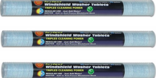 Amazon: 303 Instant Windshield Washer 25-Tablets Only $10.24 Shipped