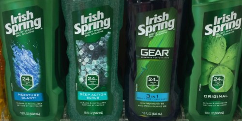 New Irish Spring Body Wash Coupon = Only 99¢ at Walgreens