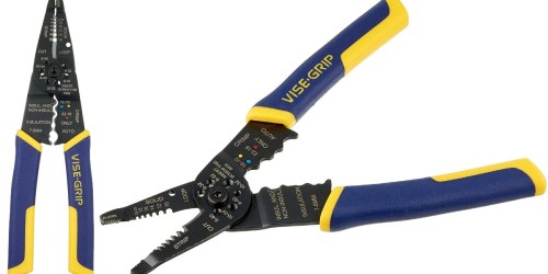 Irwin Vise-Grip 8″ Multi Tool Stripper, Cutter and Crimper Only $7.53