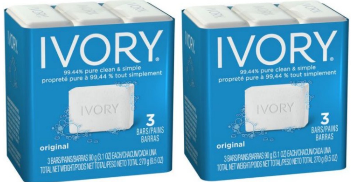 Target: Ivory Bar Soap 3-Pack Only 79¢