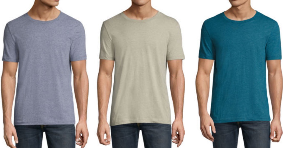 JCPenney.com: Arizona Short Sleeve Crew Neck T-Shirts Only $4.19 ...