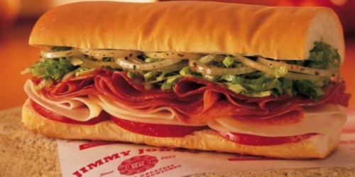 Jimmy John’s: $1 Sub Sandwiches (May 2nd from 4PM-8PM)