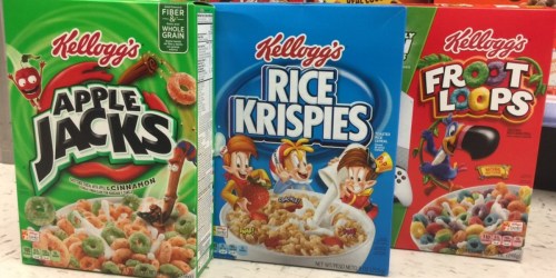 CVS.com: Kellogg’s and Post Cereals Only $1.99 Shipped