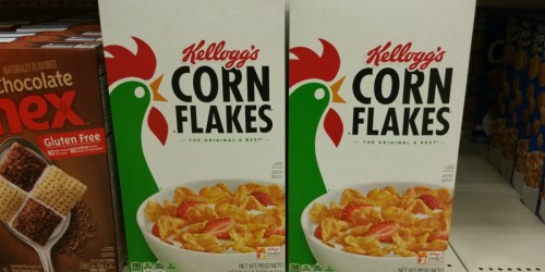 New Kellogg’s Corn Flakes & Raisin Bran Coupons = $1.50 Per Box at Walgreens & Rite Aid