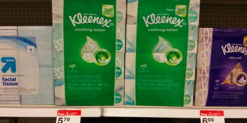 Target: Kleenex Tissue Multipacks Only $3.37 Each After Gift Card (Just 84¢ Per Box!)