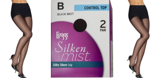 Target.com: L’eggs 2-Pack Silken Mist Pantyhose ONLY $2.54 + More