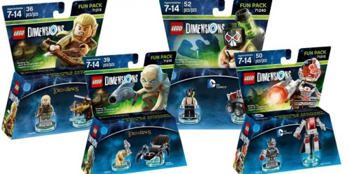 Gamestop: LEGO Dimensions Fun Packs as Low as $3.98