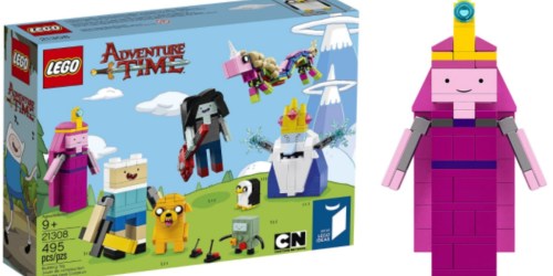 Amazon: LEGO Ideas Adventure Time Set Only $29.27 (Regularly $49.99) – Includes 8 Characters!