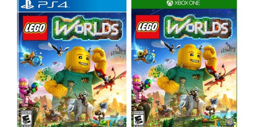 LEGO Worlds PS4 or Xbox One ONLY $19.99 (Regularly $29.99)