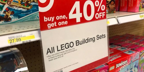 Target: Buy 1 Get 1 40% Off LEGO Building Sets (In-Store & Online)