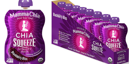 Amazon: Mamma Chia Squeeze Vitality Snack 8-Pack Only $6.71 (Ships with $25+ Order)