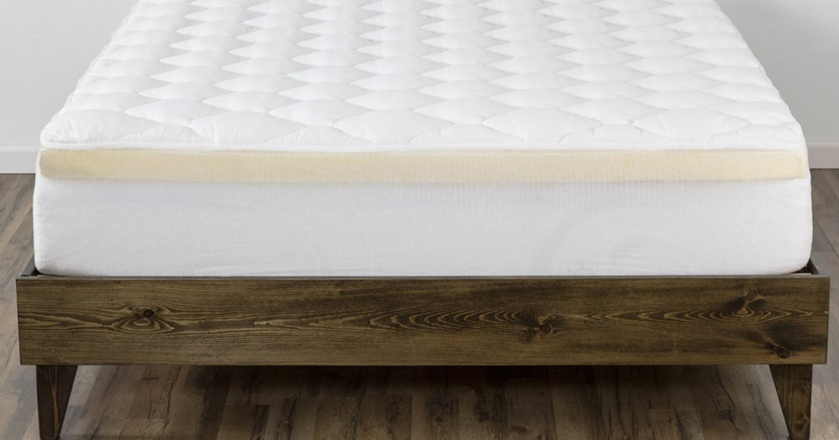 Amazon: Double Thick Memory Foam Mattress Topper As Low As ...