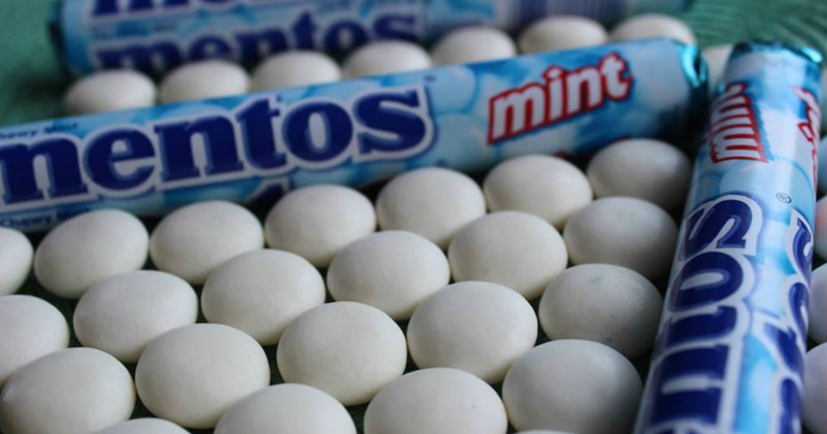 Amazon FIFTEEN Mentos Mint Rolls Only 5.87 Shipped (Just 39¢ Each) & More