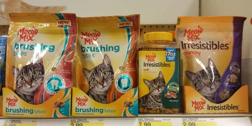 Target: Meow Mix Cat Treats Just 94¢ (Regularly $2.99)
