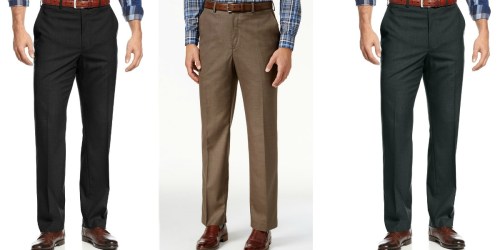 Macys.com: Michael Kors Men’s Classic-Fit Dress Pants Only $29.99 (Regularly $95)