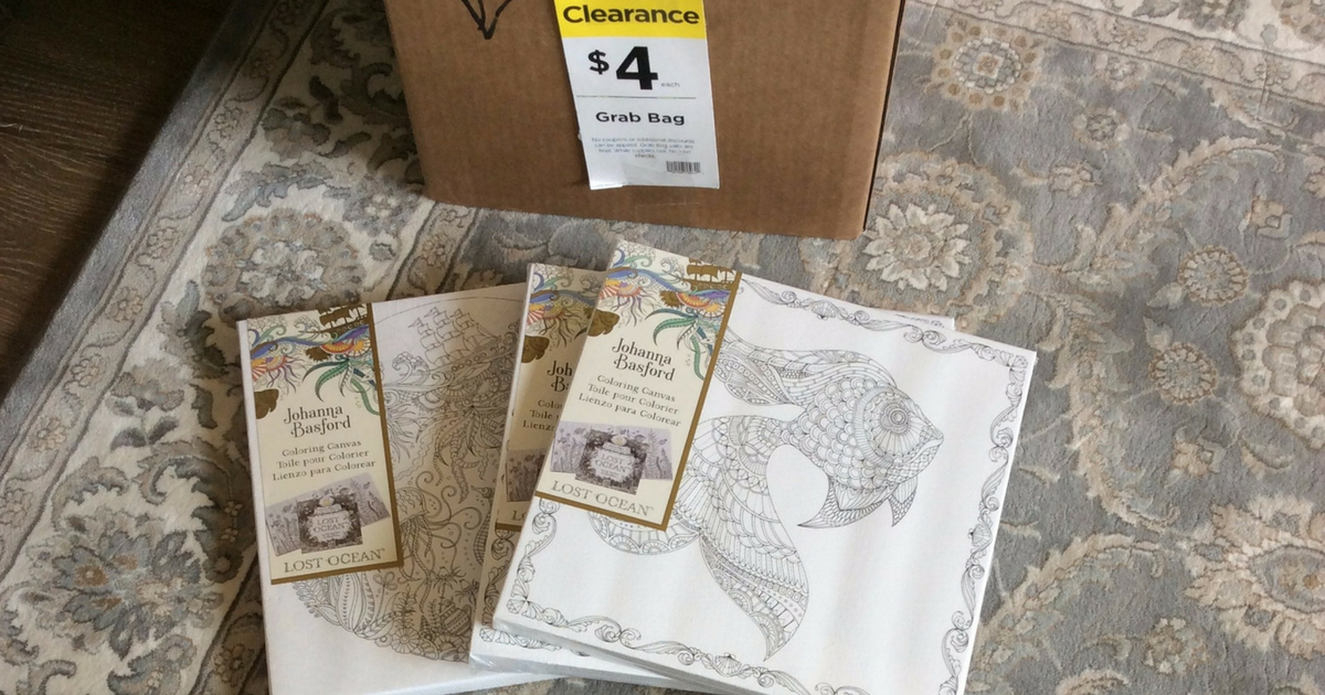 Michaels Possible 4 Grab Boxes Filled With Canvases