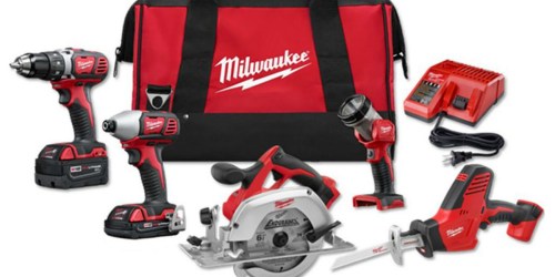 Home Depot: Milwaukee M18 Cordless 5-Tool Combo Kit Only $299 Shipped (Regularly $559)