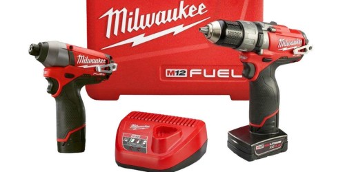 Milwaukee Hammer Drill/Impact Driver Combo Kit Only $149.99 Shipped (Reg. $240.45)