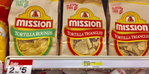Target: Mission Tortilla Chips Just $1.87 & 10 Count Tortillas $1.39