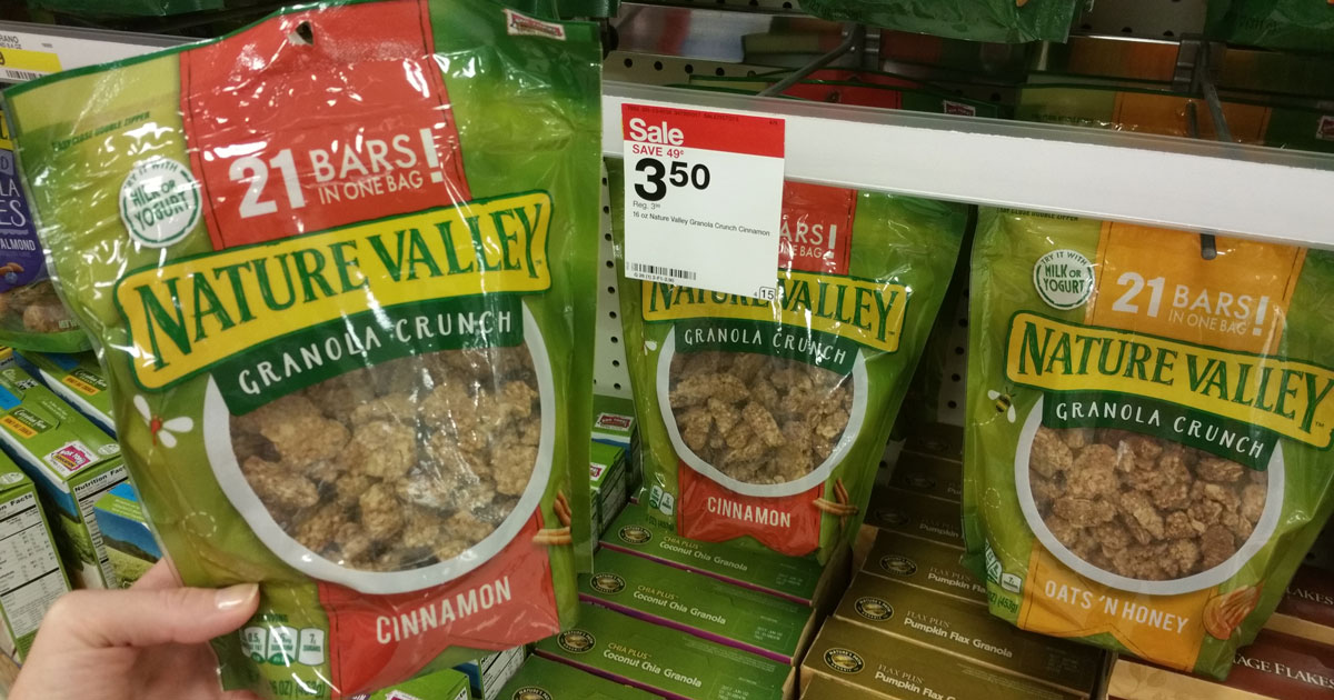 New General Mills Coupons = Nature Valley Granola Crunch Just 2.50 Per