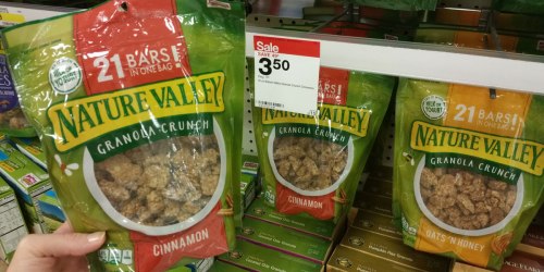 New General Mills Coupons = Nature Valley Granola Crunch Just $2.50 Per Bag at Target & More