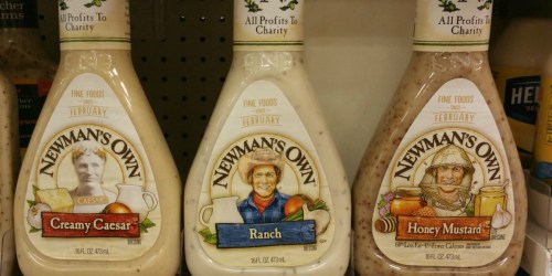 Score Newman’s Own Salad Dressing for Just $1.28