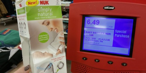 Target: 2 NUK Simply Natural 9oz Single Bottles Only $1.66 Each