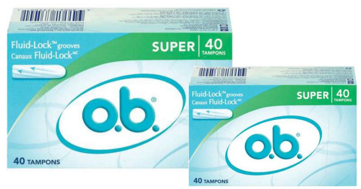 FREE O.b. Original Super Tampons 40ct Package