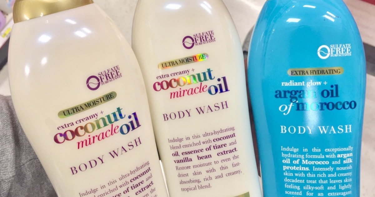 Target OGX Body Washes Only 2.85 Each (Regularly 5.99) NO Coupons